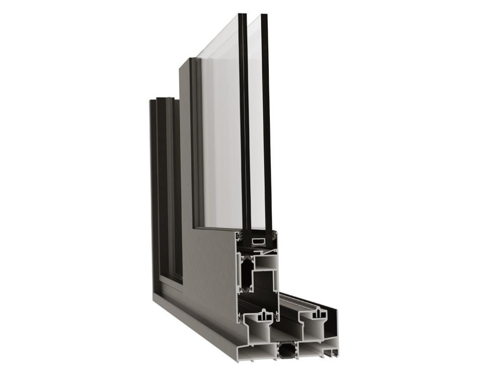 Sistema EV-400 de corredera elevable con deslizamiento suave y alta resistencia.